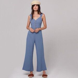 Knot sisters Blue denim Jumpsuit